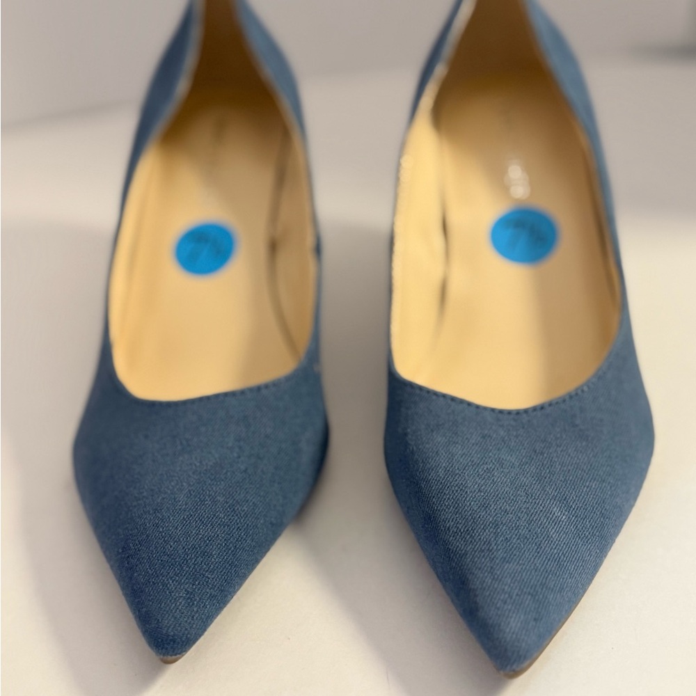 Marc Fisher Alola Blue Women's Heels 7.5